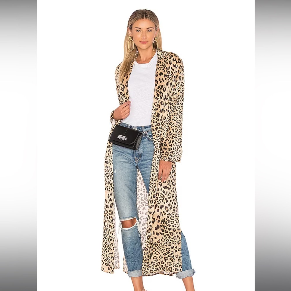 Revolve House of Harlow Leopard Delaney Duster